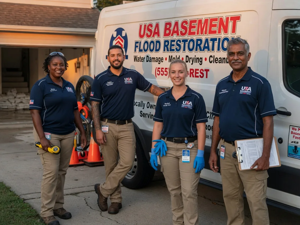 Basement Flood Cleanup company in Coushatta, LA